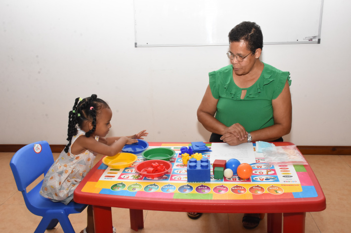 National assessment of children prior to pre-school and crèche