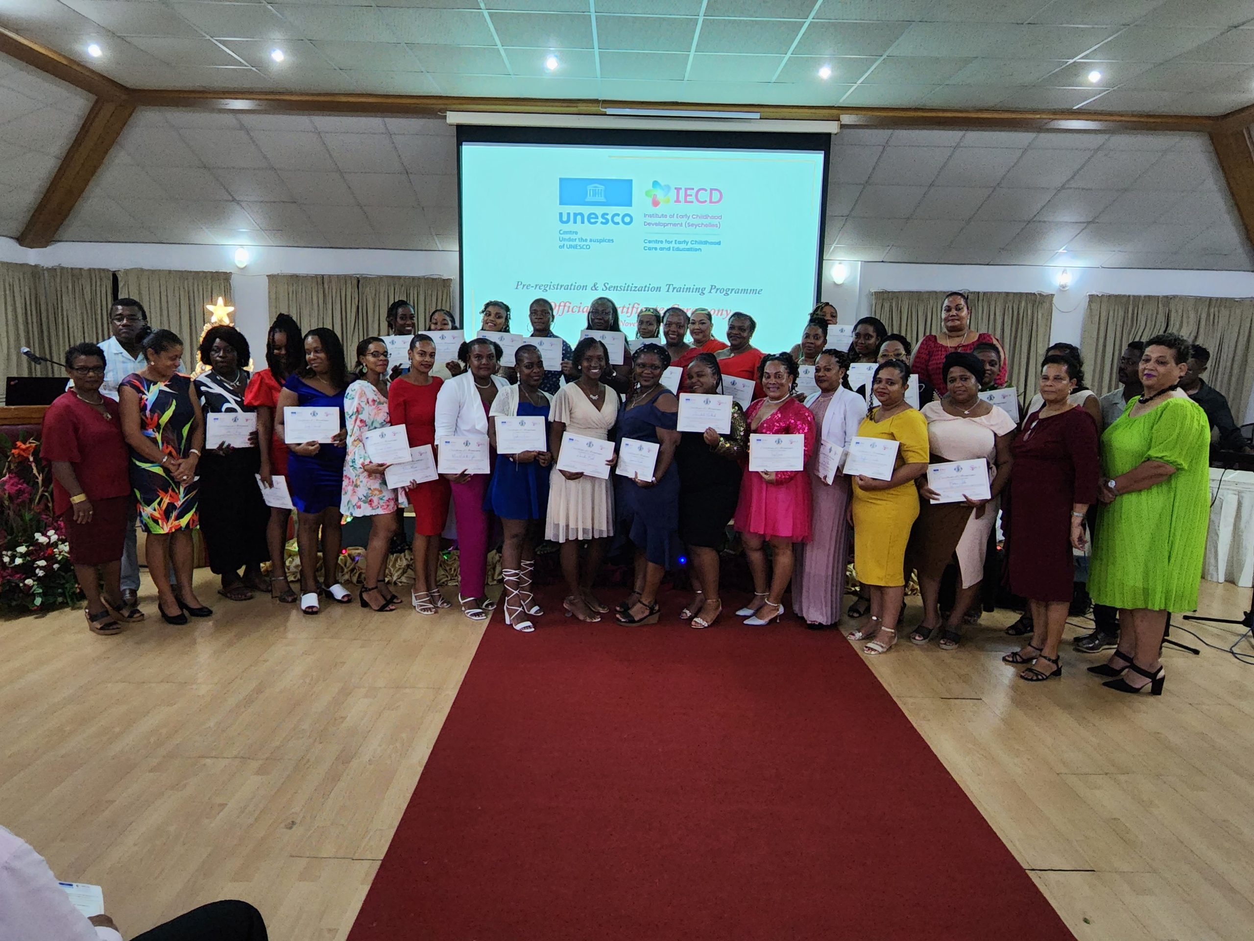 Celebrating Success: 12th  Group of  Prospective Childminders Receive Certificates