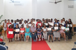 2nd Cohort of Childminders receive their certificates